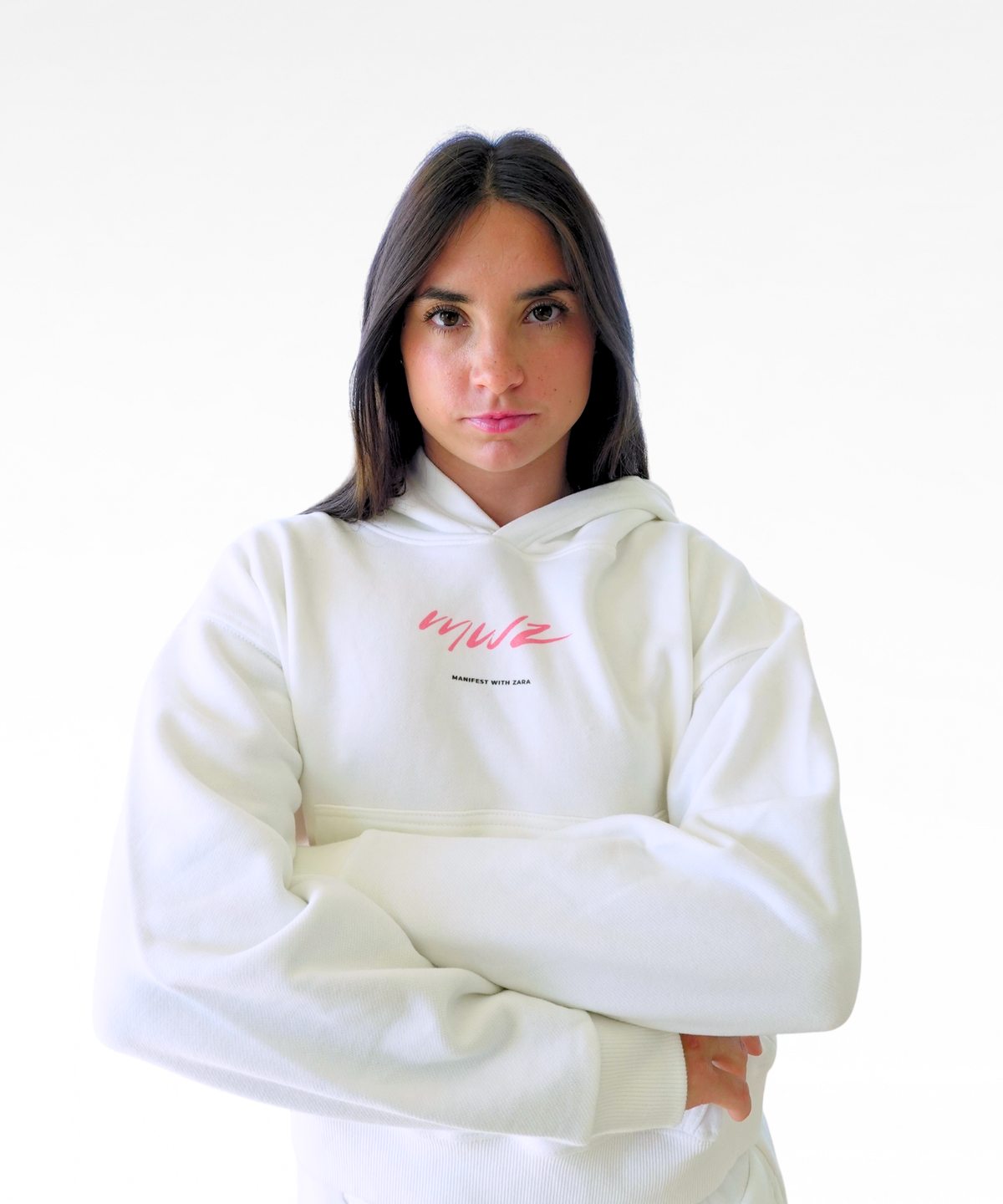 Future Self in Progress Hoodie — Manifest with Zara