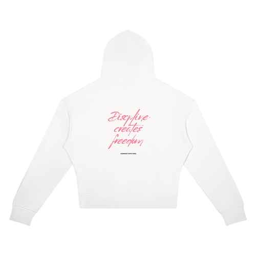 Discipline Creates Freedom Hoodie — Manifest with Zara